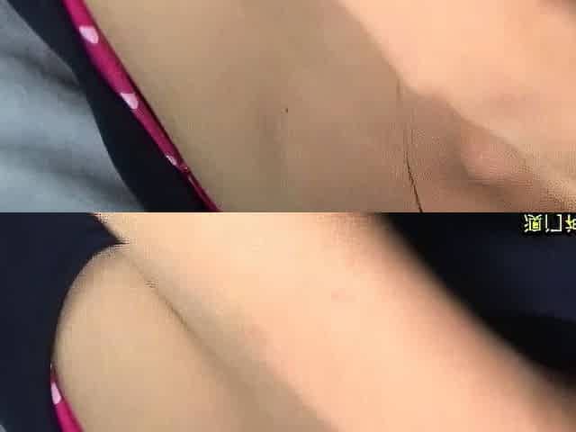 Big boobed busty girl make this self shot video