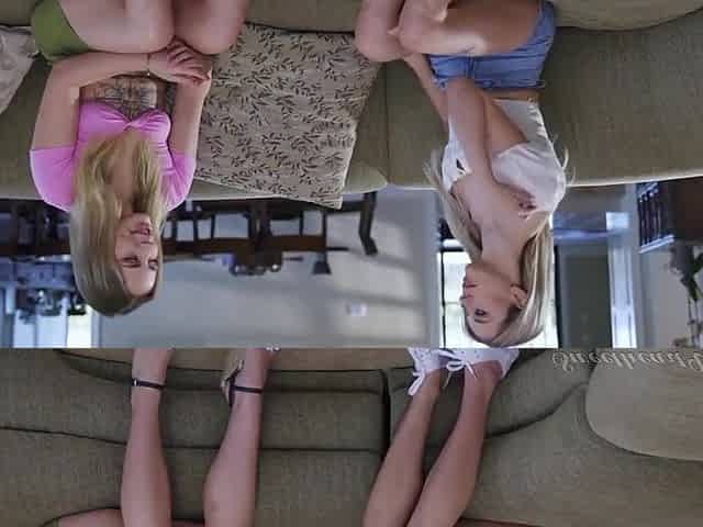 Haley Reed And Anna Claire In Perverted Tight Lesbos Smutty Porn Clip