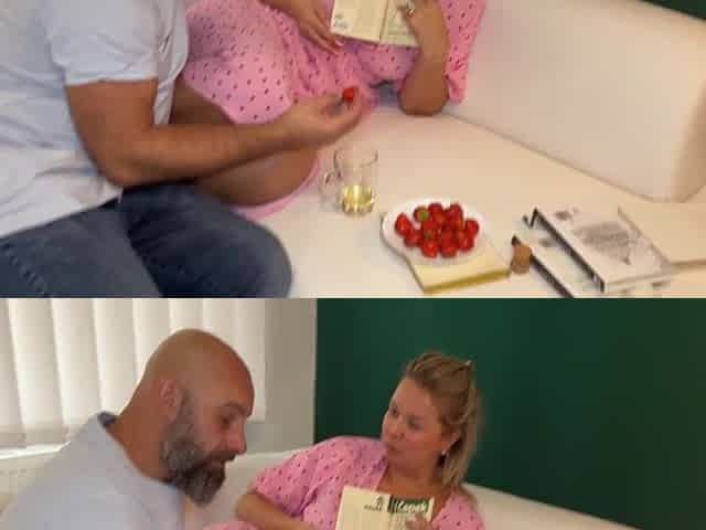 Stepfather Comes Home To Spend Time With Large Natural Titty Step-Daughter