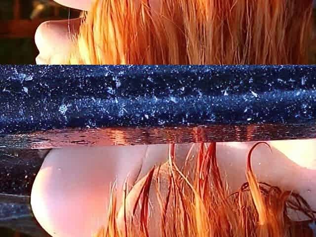 Redhead teen has sex outdoors