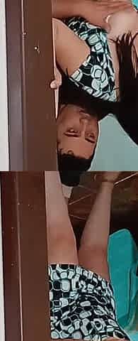 My Wife's Whore Is Nailed to the Door Husband in the Shower Cuckold