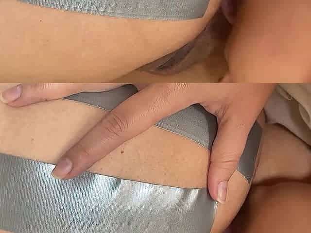 Hard sucking of Zoe's open butt
