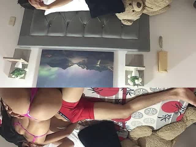 I tempt my stepbrother and this guy rubs his wang on my vagina.