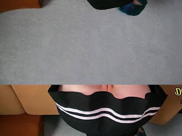 Cute blue haired student enjoys anal sex after school