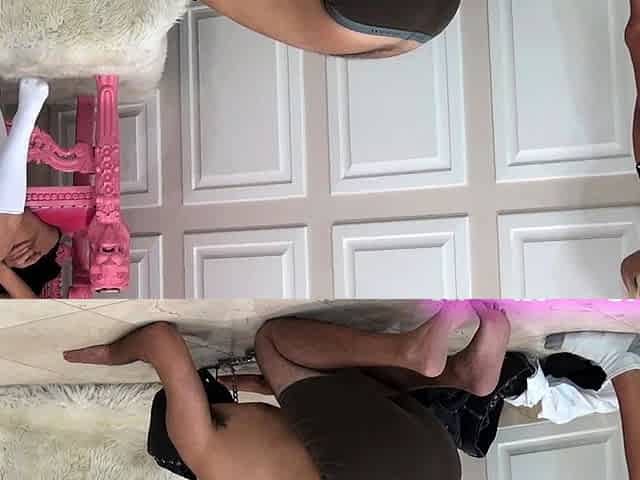 Blonde youngsters Foot Fetish