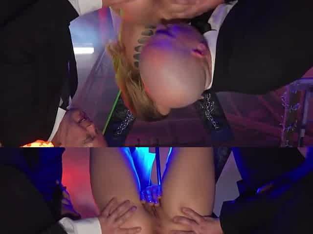 Anna Claire Clouds, Anna Clouds And Anna Aj In Dark Side First Dp