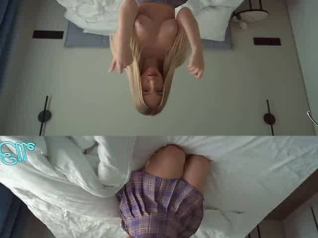 Stepdad ravaged steppal's daughter - Lil Elle, legal y/o, diminutive tits, ideal body. Fucking hot!