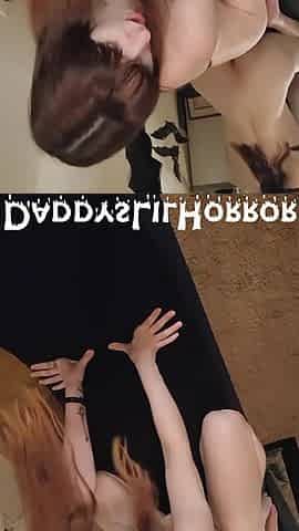 Curly Twat Vibrator Play With Mirror