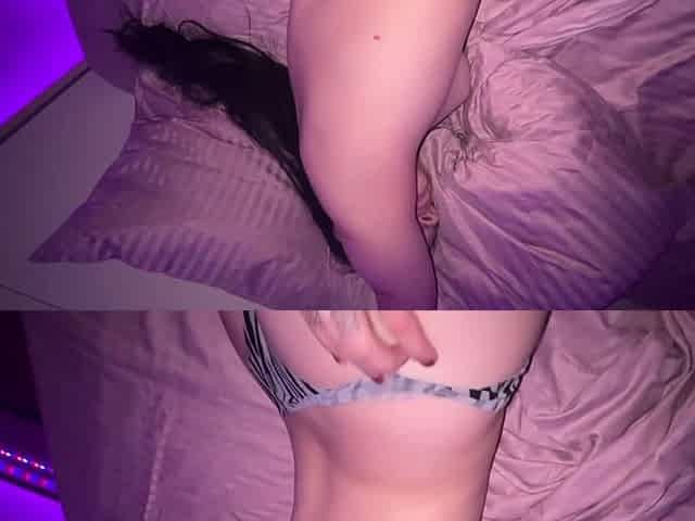 She Was Laying in Bed but I Decided She Needed to Be Fucked Hard