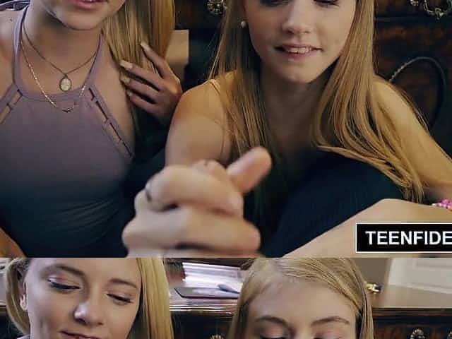 TEENFIDELITY Hannah Hays and Riley Star are Double Trouble