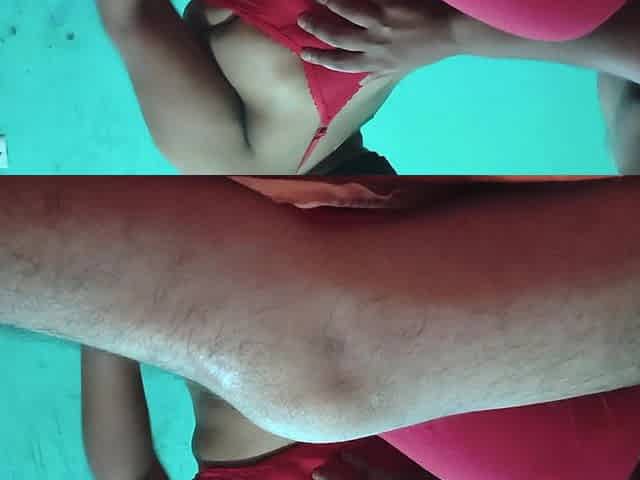 Hot Couple Moments Intimate Love Night