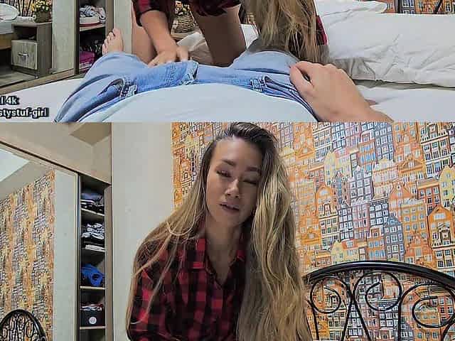 Nympho Girlfriend Craves to Feel Hard Schlong in the Booty Each Day