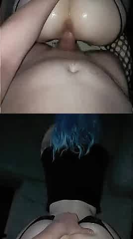 POV Oiled Large ass Girlfriend banged in Doggy - TinyTifa