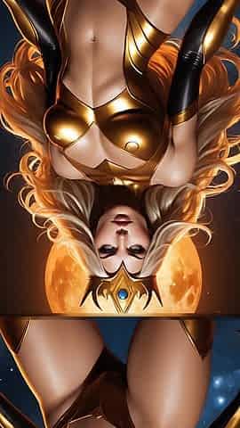 Nude Solaris Queen Radiant Aura Slideshow