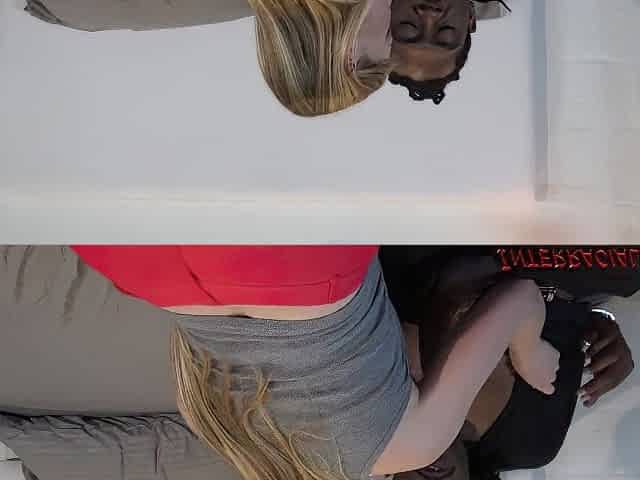 Tight Blonde Riley Reyes Pounded After Sucking Monster Bbc