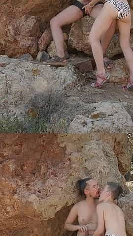 Exhibitionists Fucking Outdoors