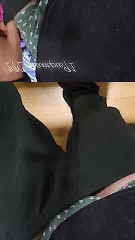 Masturbation when wife is in de kitchen