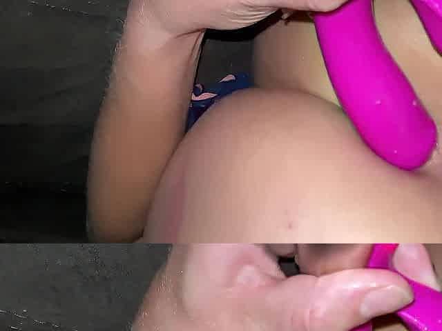 Sexy Blond Warms Up Her Constricted Little Rectal hole In advance of This babe Takes A Creampie In It
