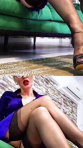 Chastity Foot Nylons