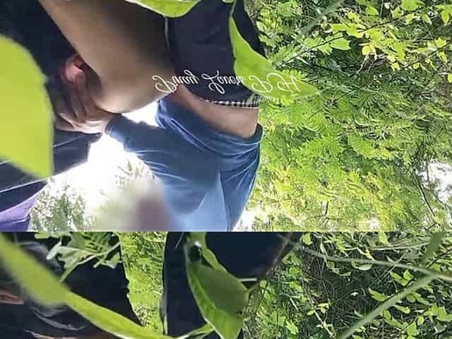 Pinay Stepsister Fucks Stepbrother's Penis in the Forest