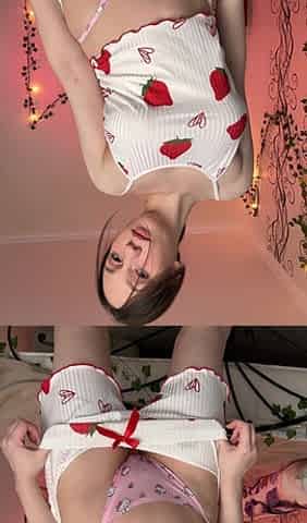 Leather kitten video