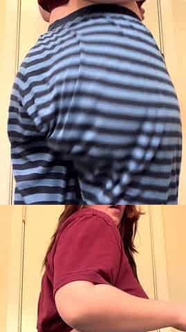 Brunette solo masturbation on webcam