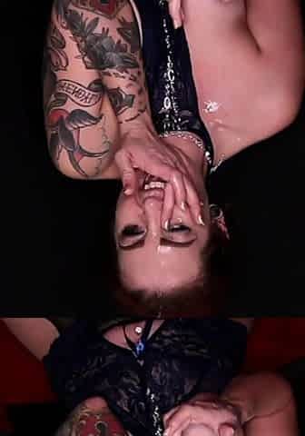 MILF blowjob handjob facial