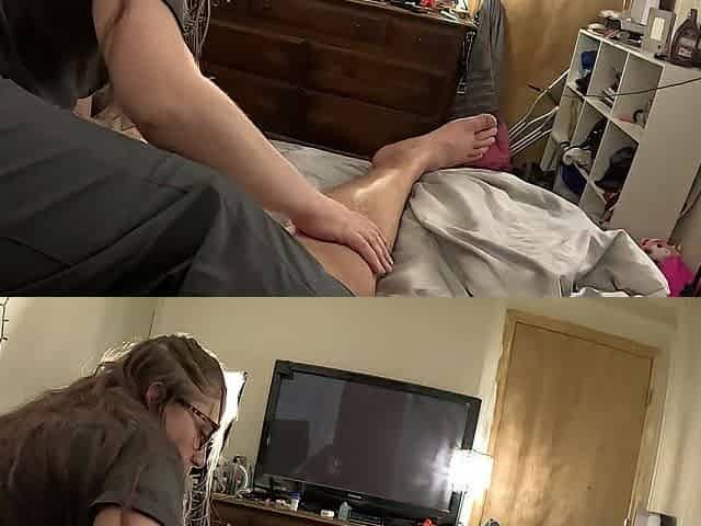 Large Booty Nurse Cures Blue Balls