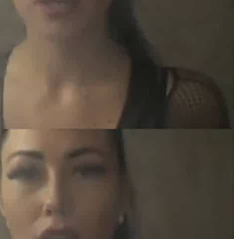 German smoking femdom brunette