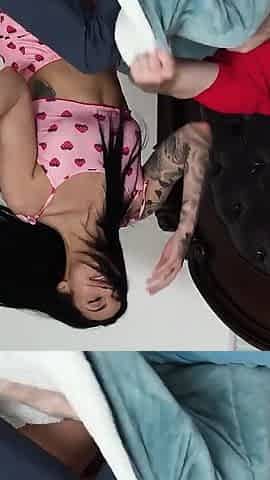 Fucking Lessons for College: There's No Way Sandy Love's Stepdaughter Won't Know How to Suck a Dick