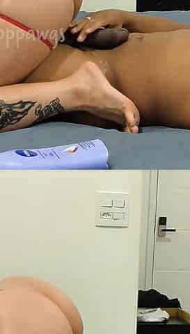 Lotioned Booty Gets Smash From BBC