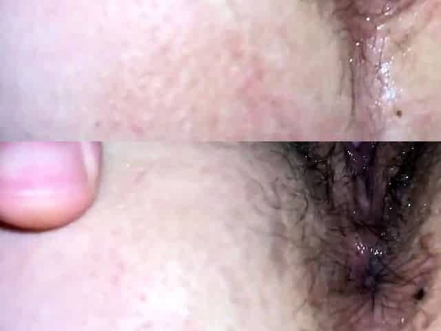 Quick Anal in Bathroom with Big-Ass Girl Ends with Creampie