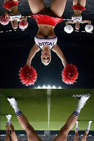 Lustful Italian cheerleaders
