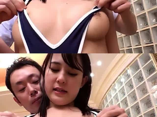Kinky double japanese blowjob and hardcore fucking session