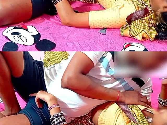 The Indian New Deshi Village Bhabhi Devar Hot Romantic Fuking Video in Hindi Audio