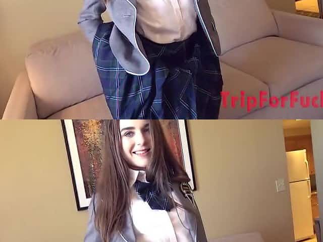 I Put A School Uniform On A Girl Who Just Turned 18 Yo