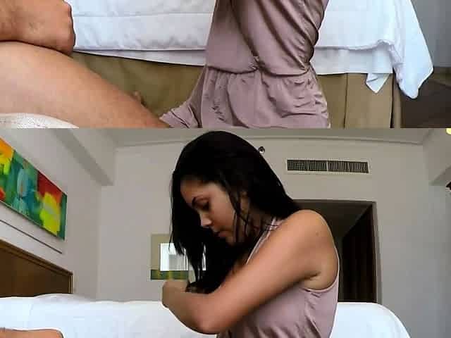 Big Ass Latina Pounded After Deep Throat