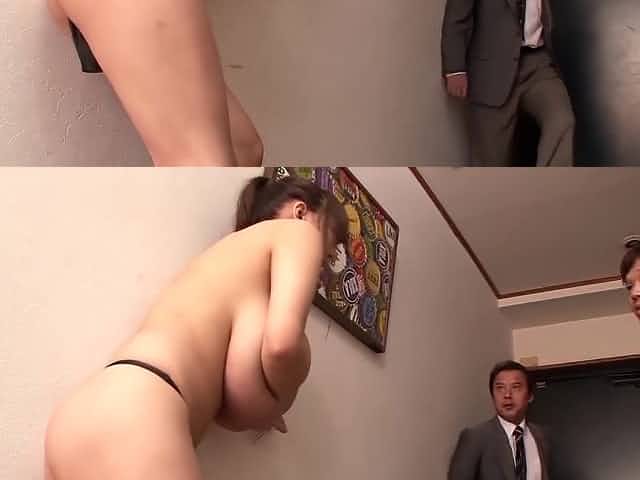 Incredible Japanese pornstar with monster tits Hitomi Tanaka in threesome