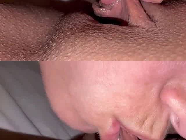 Romantic lesbo muff diving