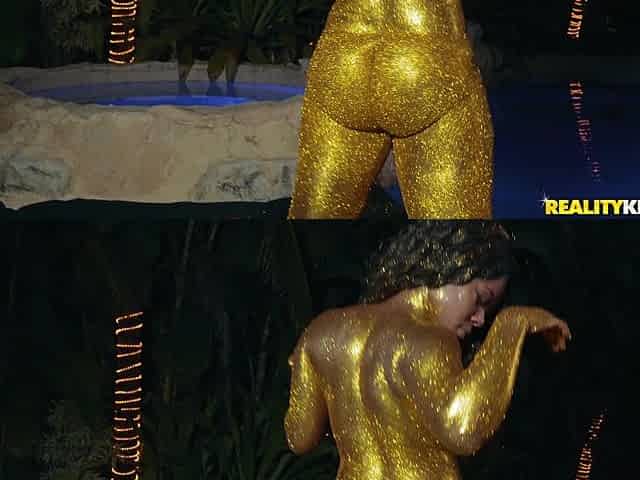 Tempting ebony MILF fatty exciting sex video
