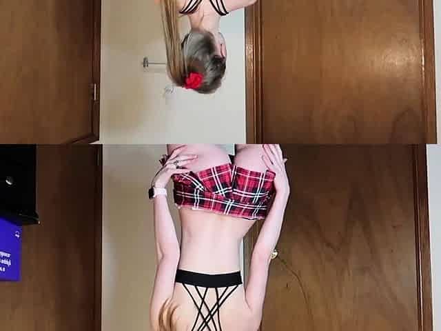 Romanian amateur webcam teen masturbate