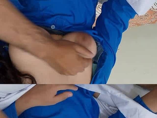 Indian Stepsister Enjoys Sex in Her College Uniform