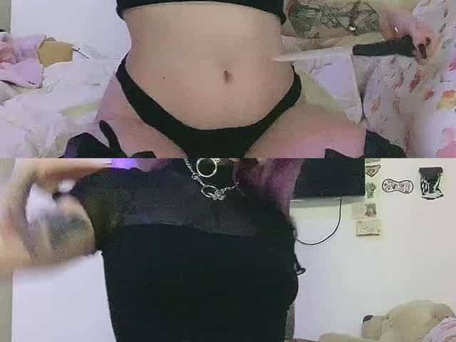 Slutty amateur teen GF jerking dick
