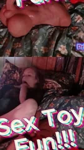 Sex Toy Fun with Anal DP!