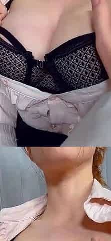 Sexy amateur girl striptease webcam