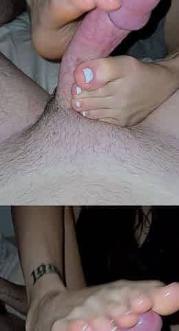 Black Amateur Explore Hot Foot Fetish