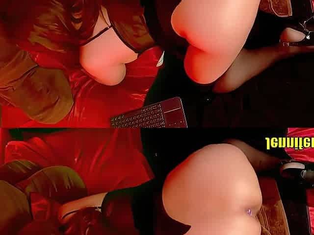 Aereal View of My Sissy Booty Being Banged