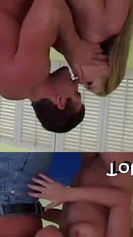 Flower Gets Fucked Deep in Her Ass and Squirts Hot Pussy Juice Everywhere