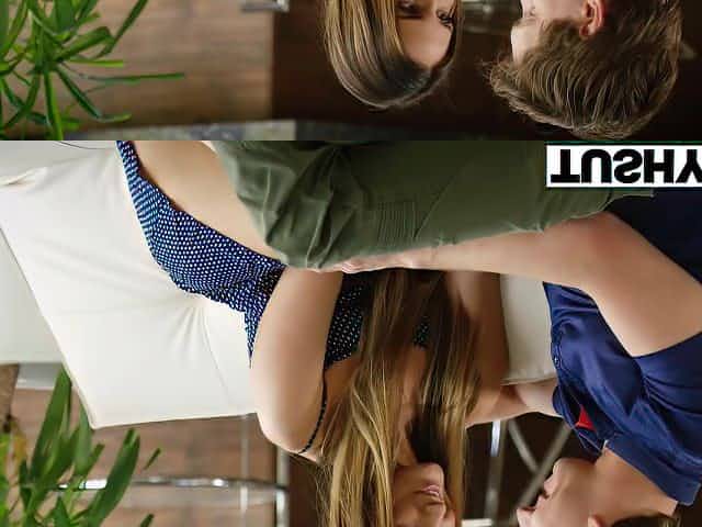 Long-Haired Blonde Wife Tries To Have Sex With Two Big Dicks