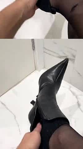 Amateur Foot Fetish Girlfriend Sucks and gives a Footjob